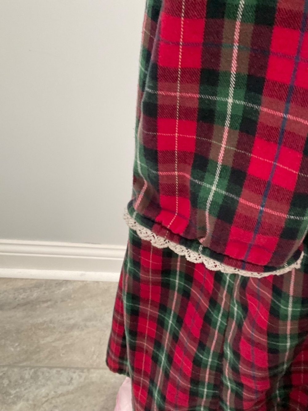 Croft and Barrow red nightgown,2X. - Picture 5 of 9